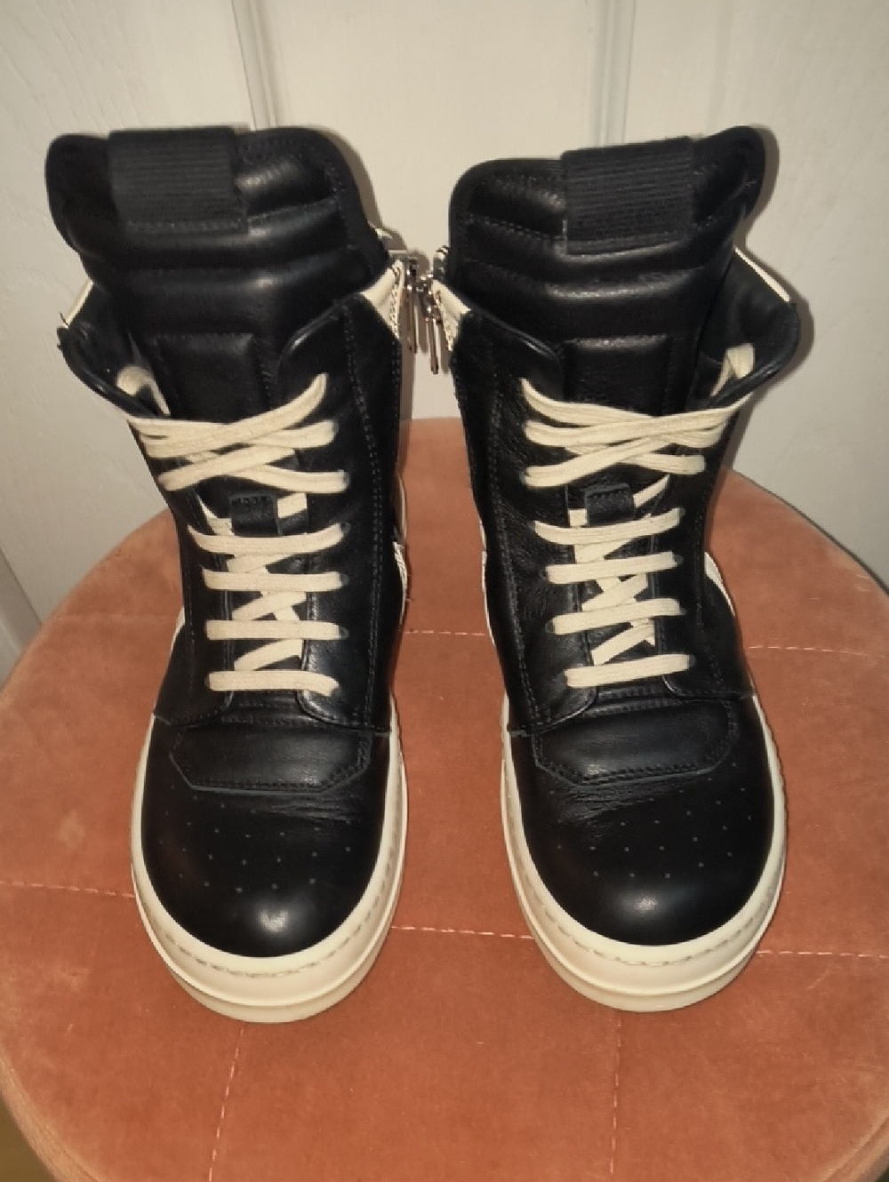 Rick Owens Geobasket Sneakers Kids Size 33 EU / 2.5 US - Picture 3 of 10